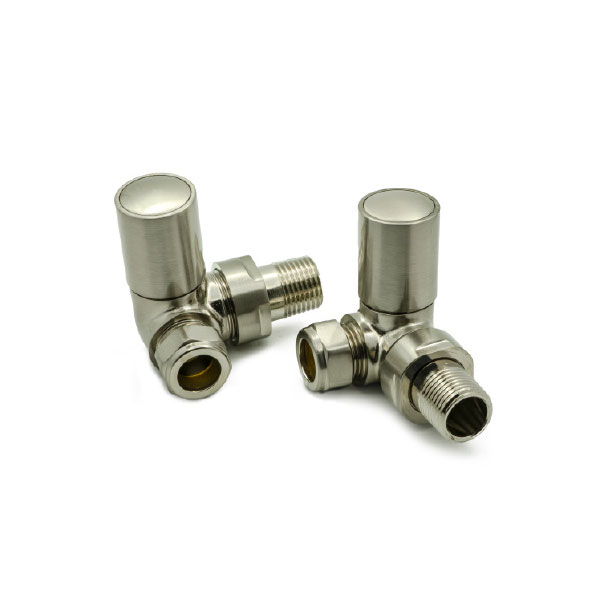 Crova Corner Valve - Brushed