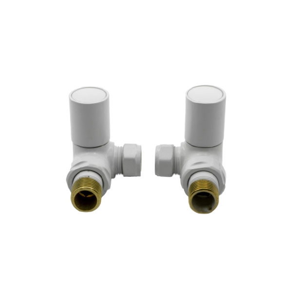 Crova Corner Valve - White