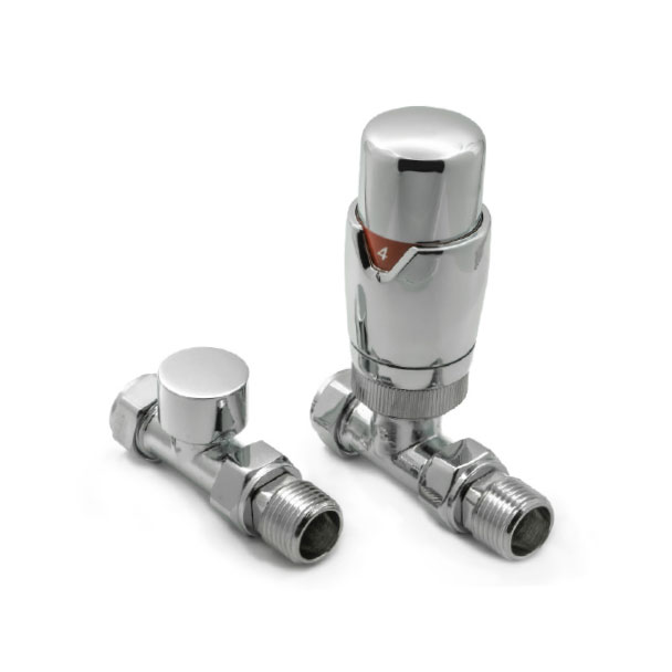Modal Trv - Chrome Straight With Lockshiled