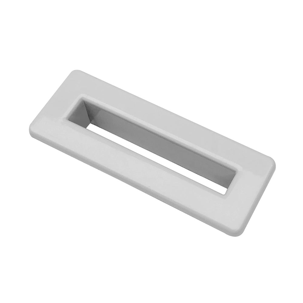 White Rectangle Overflow Cover 