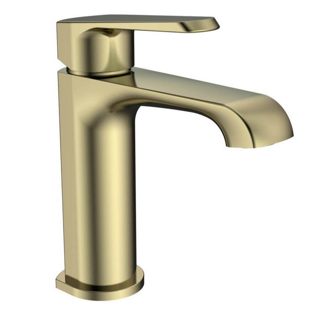 Tana Brushed Brass Mono Basin Mixer